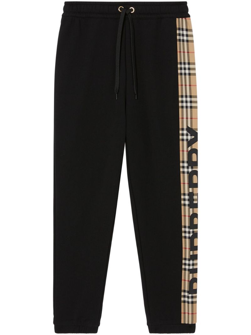 Raine Vintage Check Panel Track Pants