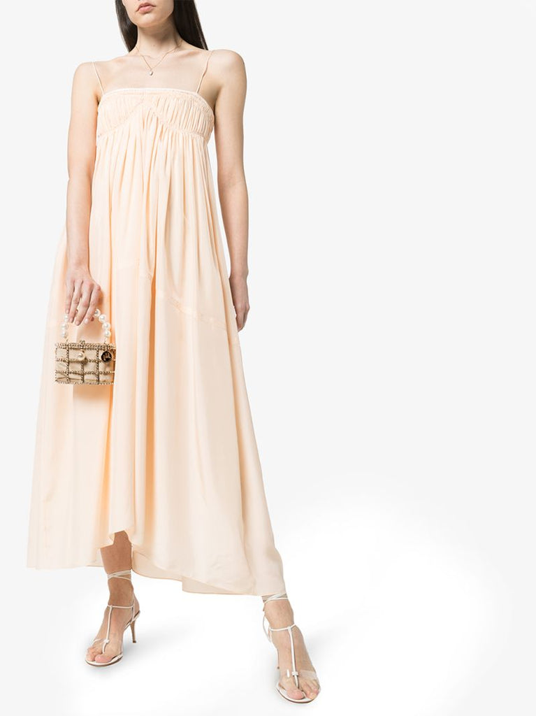 Gold Tone Holli Crystal Velvet Mini Bag