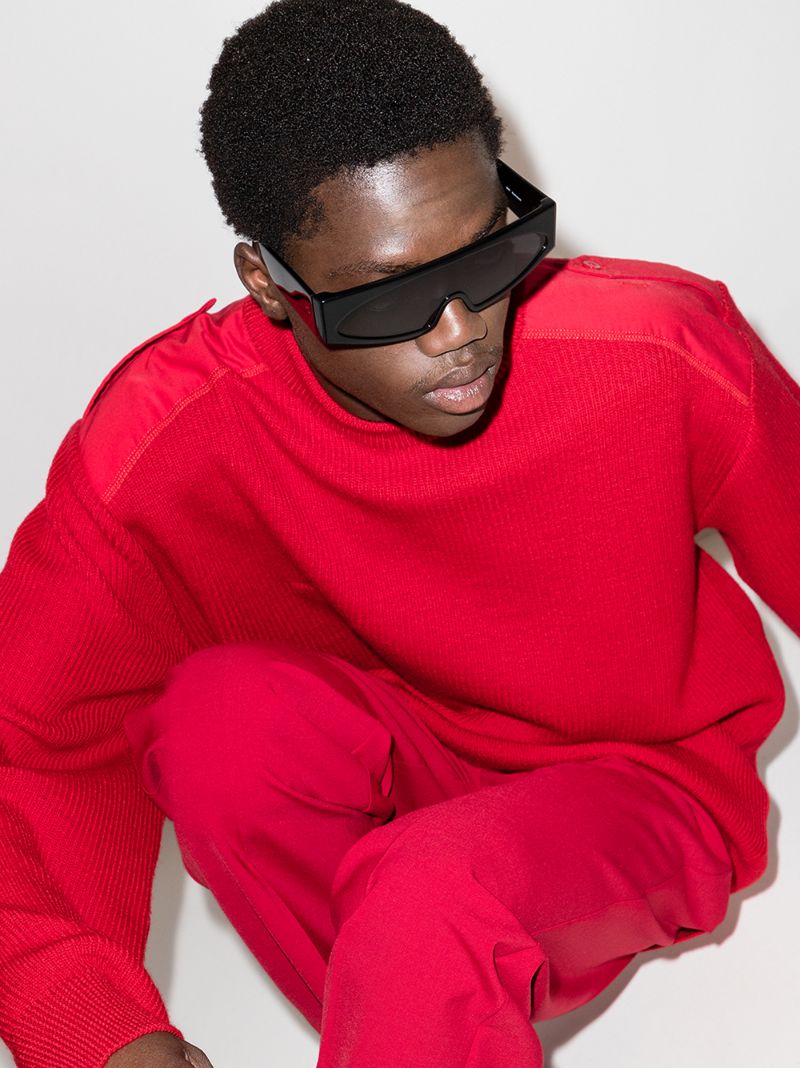 Black Tecuatl Futuristic Sunglasses