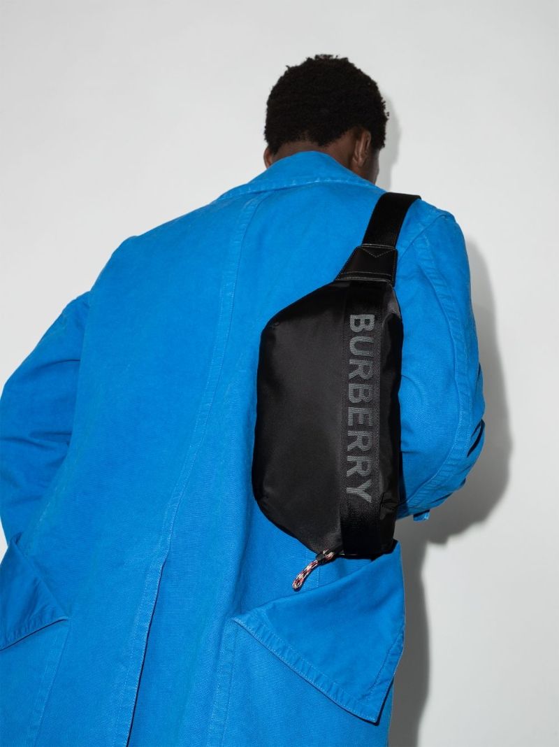 Contrast Logo Messenger Bag