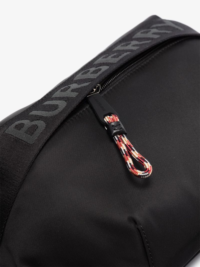 Contrast Logo Messenger Bag