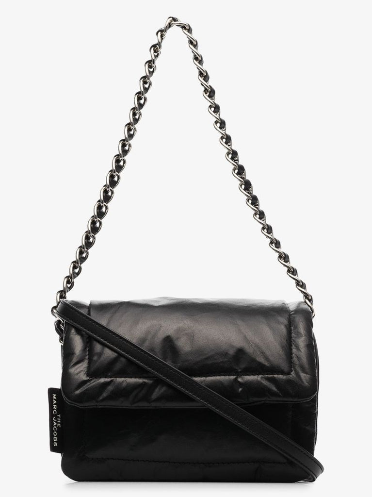 Black the Mini Pillow Leather Shoulder Bag