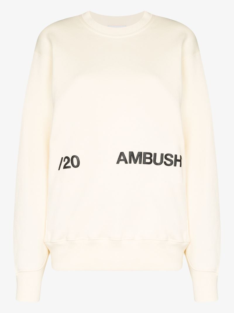 Logo Print Cotton Sweatshirt