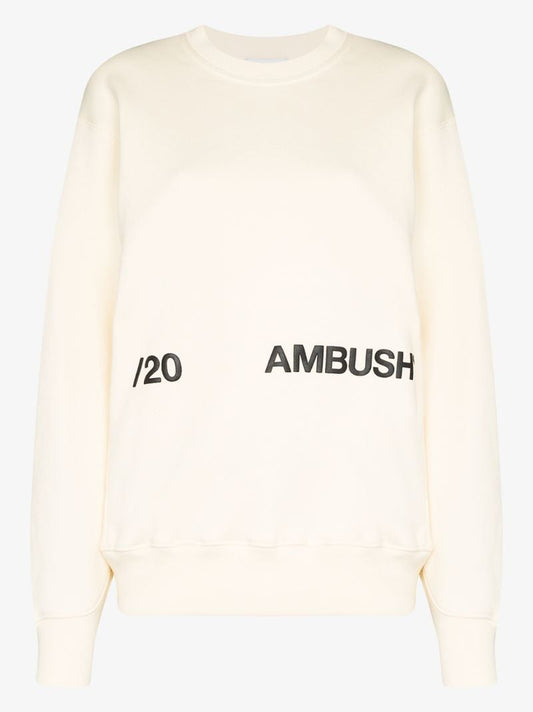 Logo Print Cotton Sweatshirt
