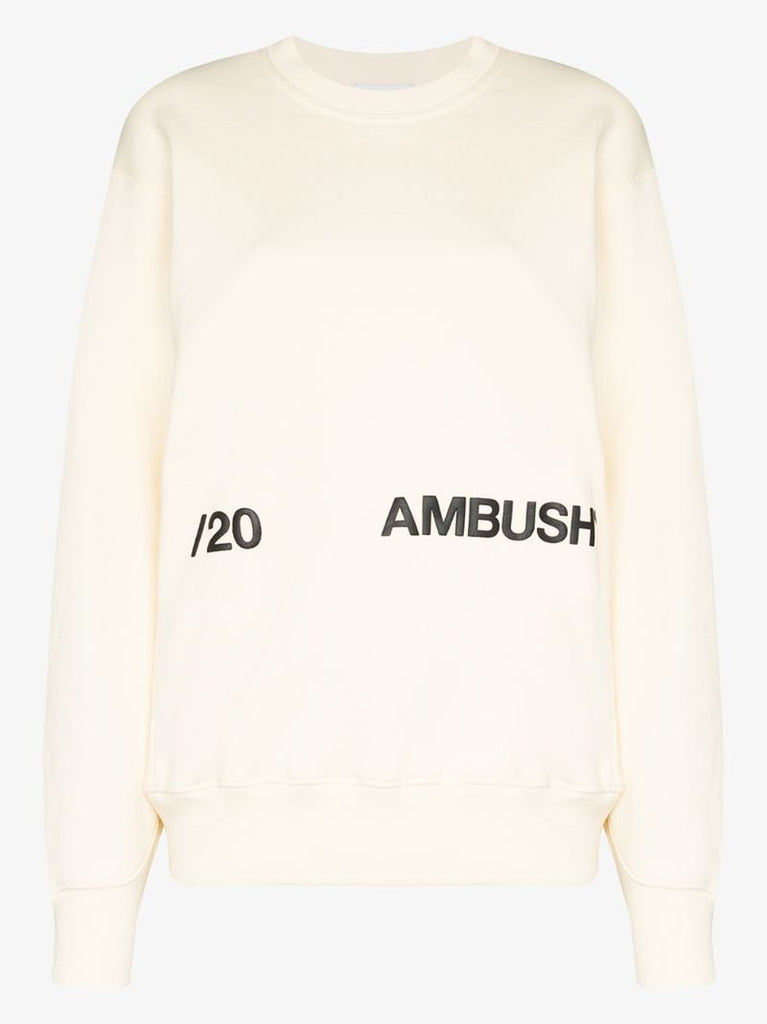 Logo Print Cotton Sweatshirt
