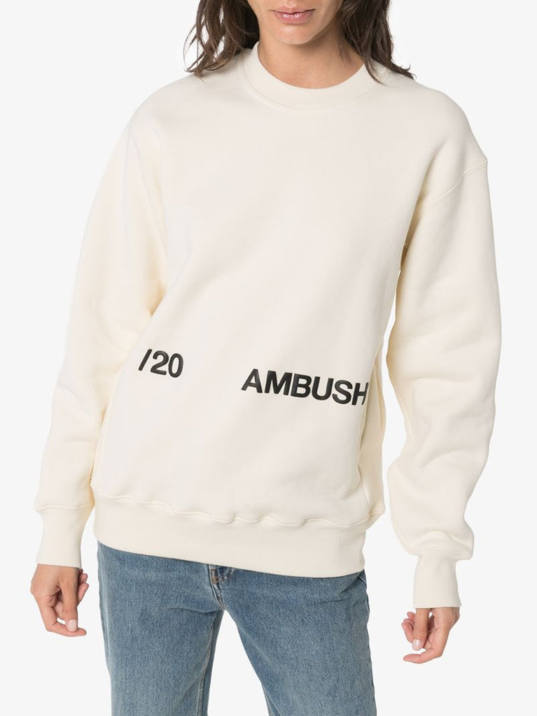 Logo Print Cotton Sweatshirt
