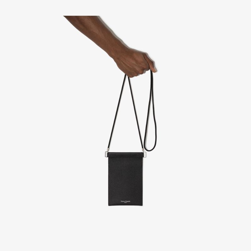 Black Leather Shoulder Bag