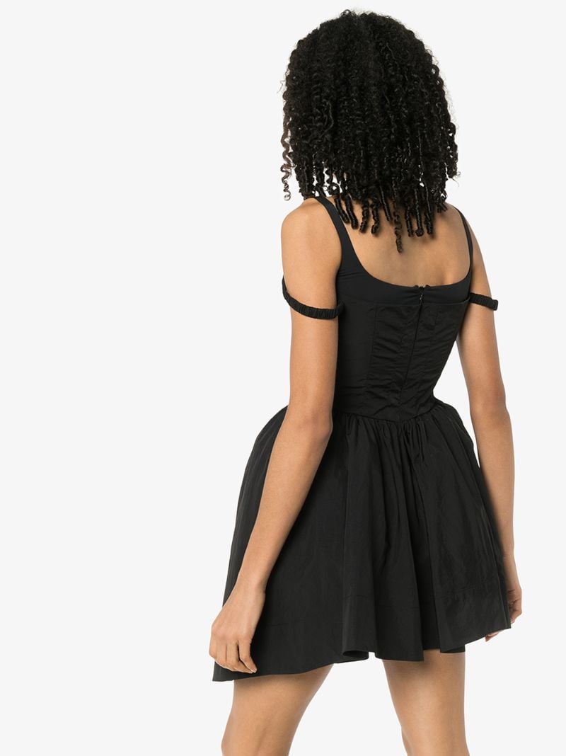 Double Strap Gathered Dress