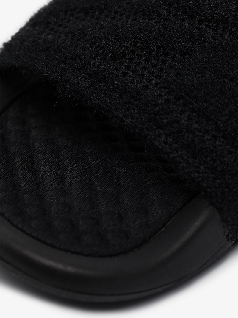 Black Sweater Techloom Slides