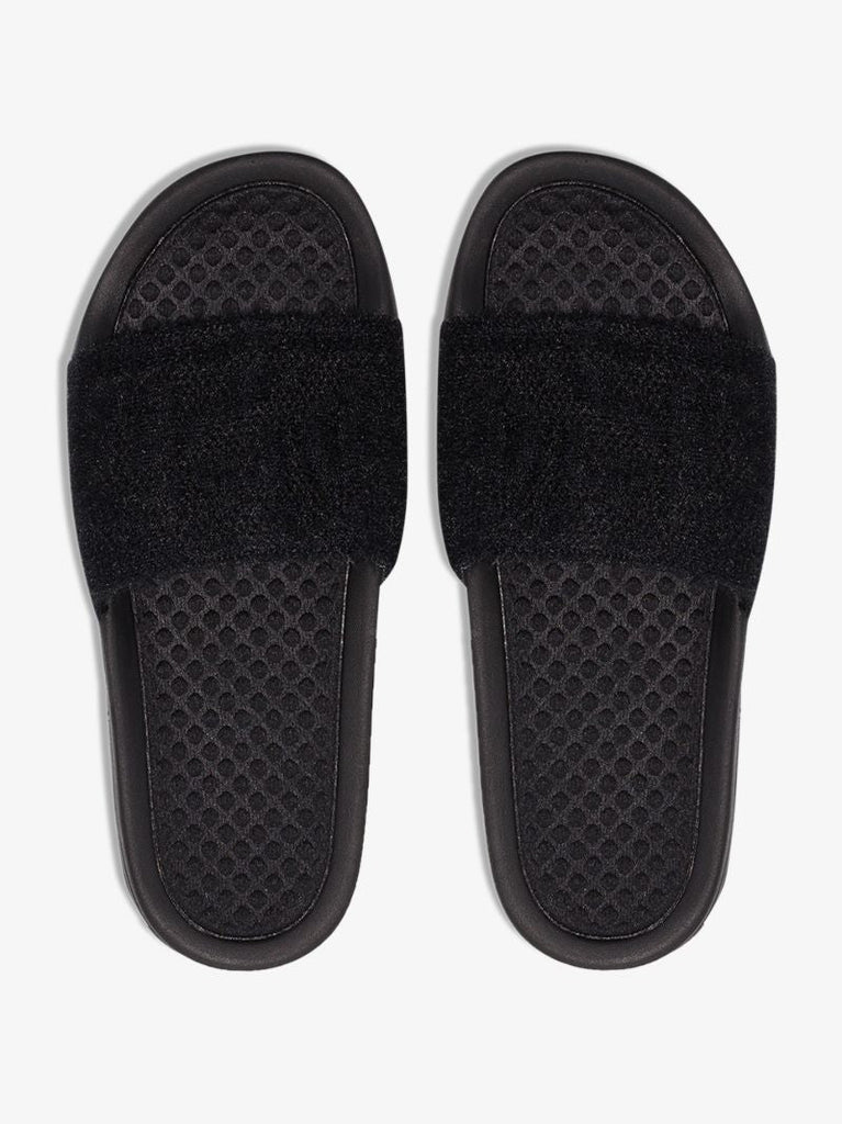 Black Sweater Techloom Slides