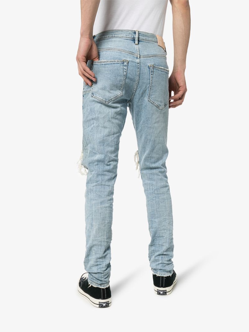 P002 Blowout Tapered Jeans