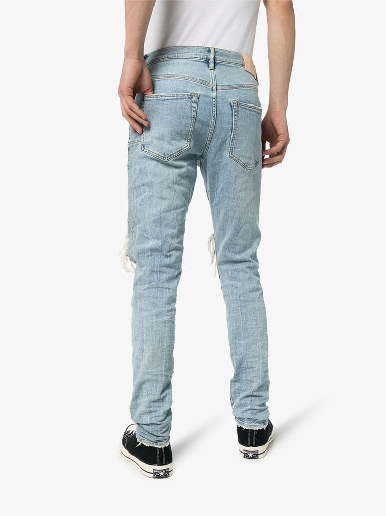 P002 Blowout Tapered Jeans
