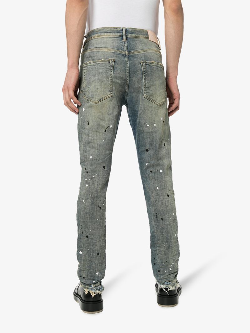 Paint Splatter Jeans