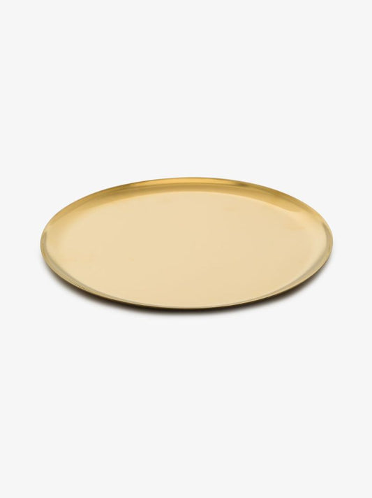 Gold Tone Serving Tray