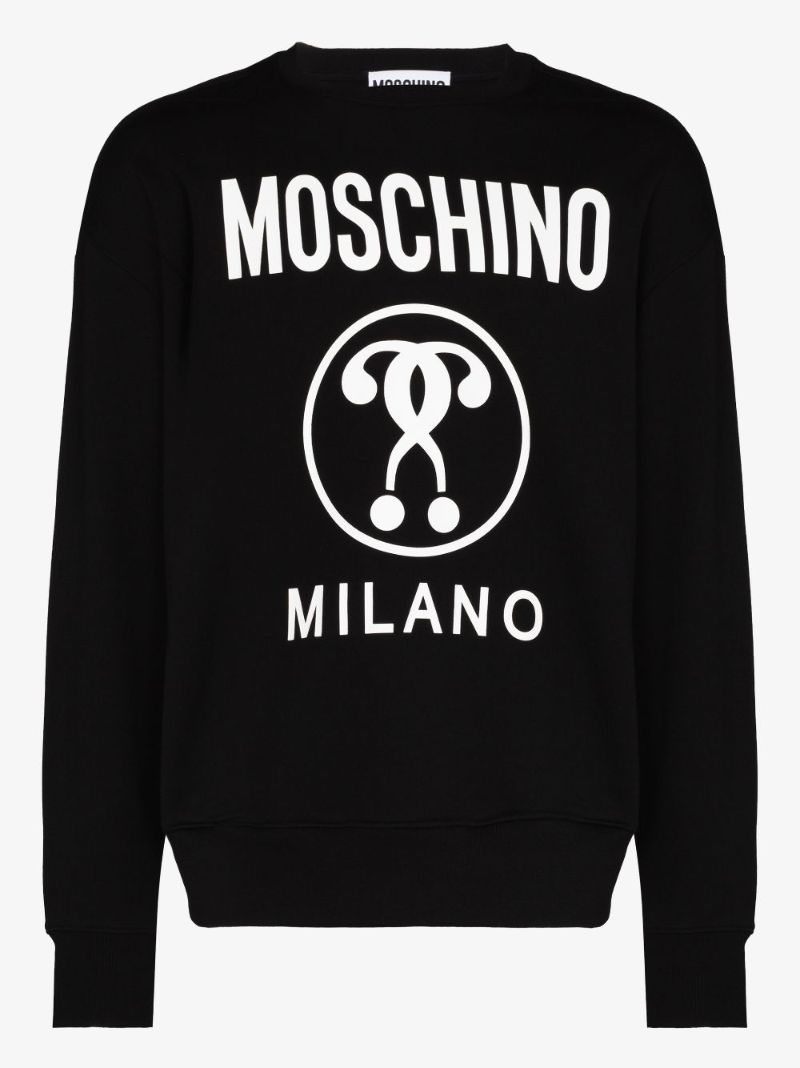 Double Question Mark Logo Sweatshirt