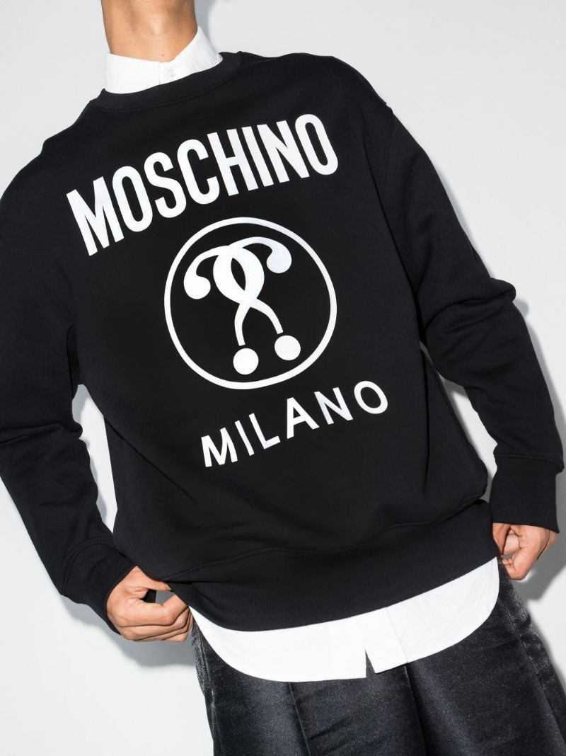 Double Question Mark Logo Sweatshirt