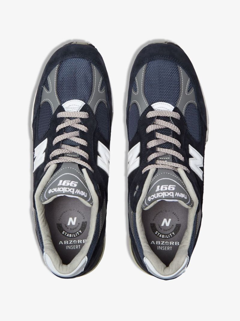 Blue 991 Low Top Sneakers