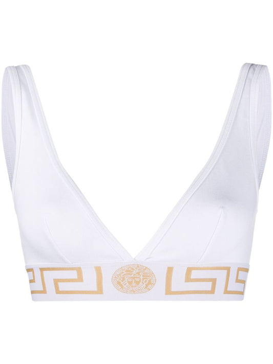 Greca Border Triangle Bralette