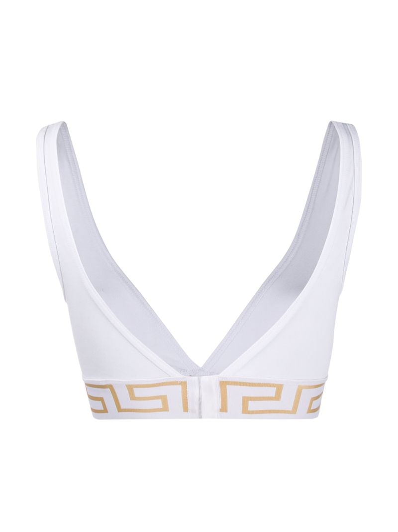 Greca Border Triangle Bralette