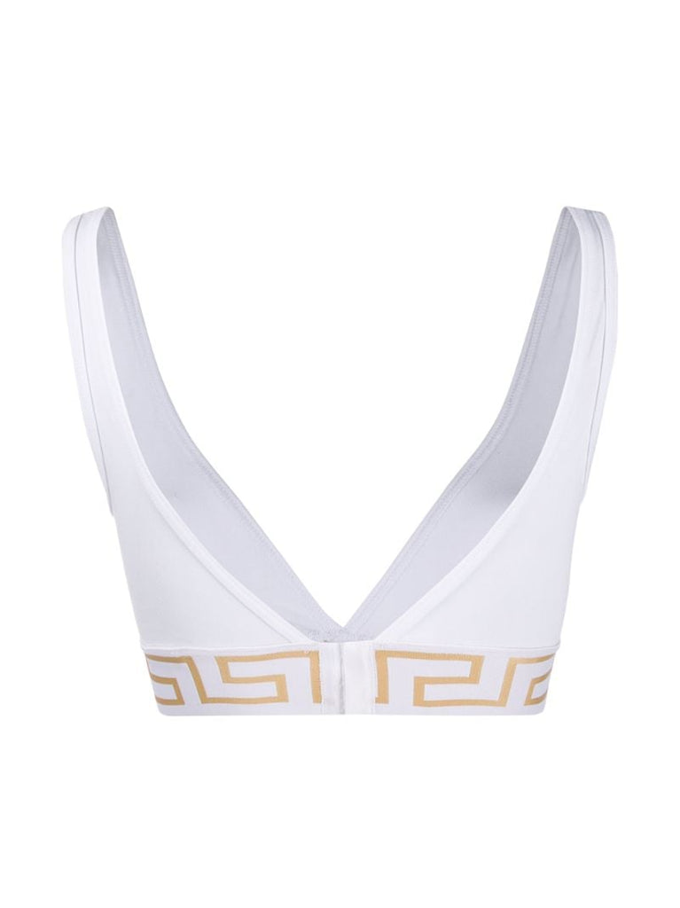 Greca Border Triangle Bralette