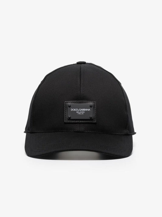 Black Logo Baseball Cap