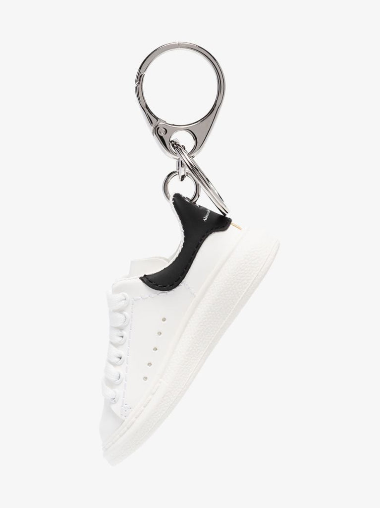 White and Black Oversized Sneaker Keyring