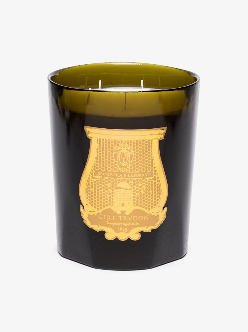 Green and White Ernesto Great Candle