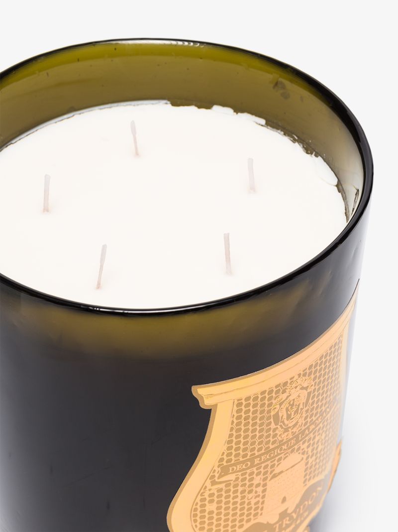 Green and White Ernesto Great Candle