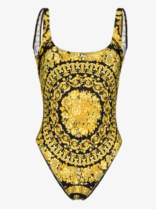 Baroque Print Swimsuit