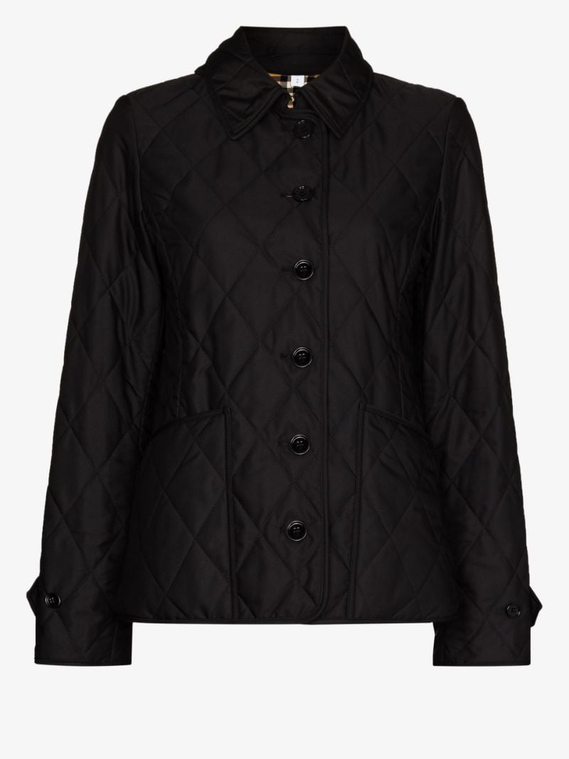 Black Quilted Jacket
