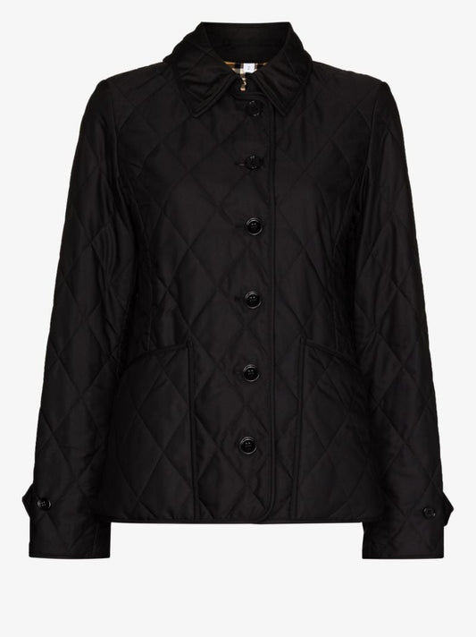 Black Quilted Jacket