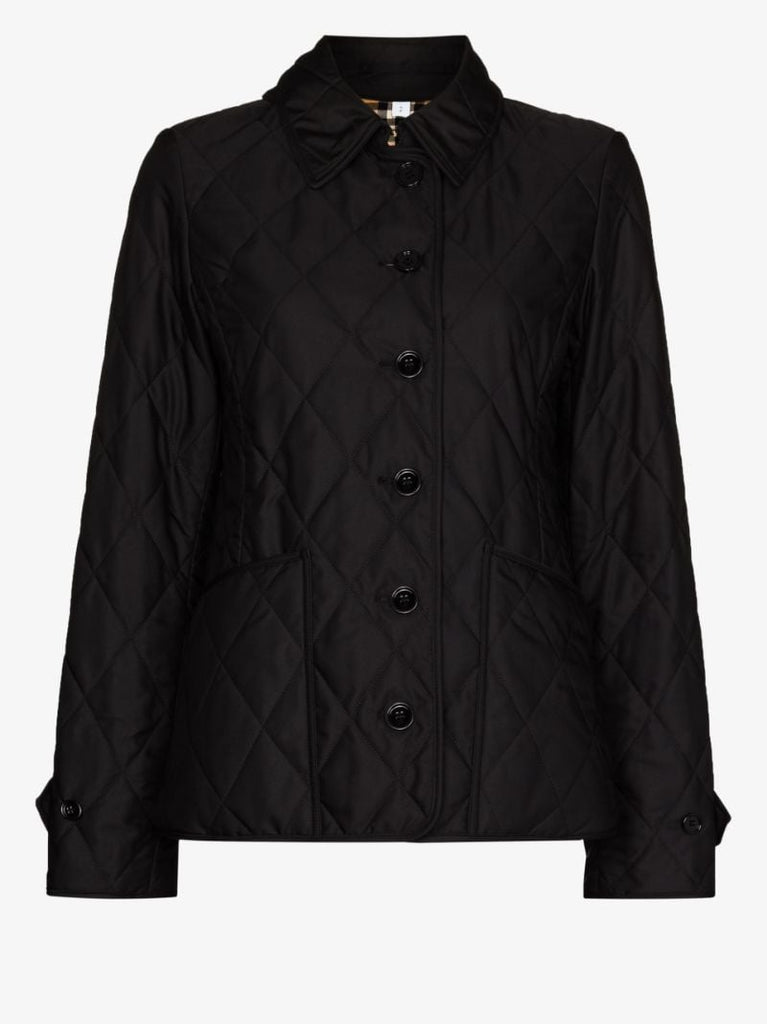 Black Quilted Jacket