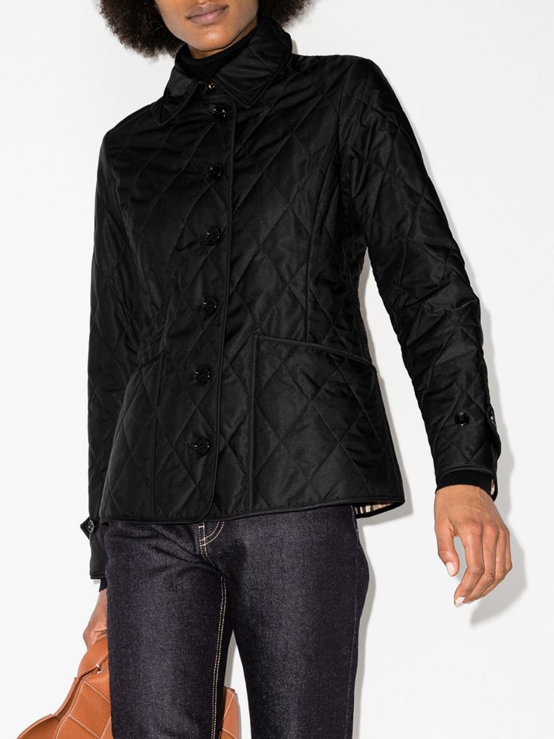 Black Quilted Jacket