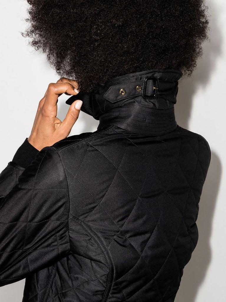 Black Quilted Jacket