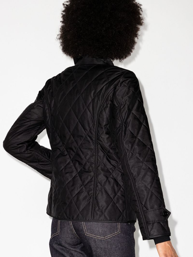 Black Quilted Jacket