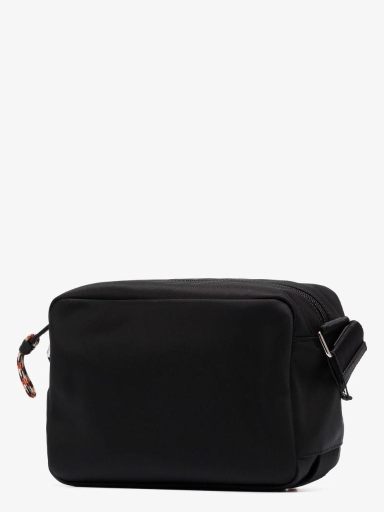 Black Logo Cross Body Bag