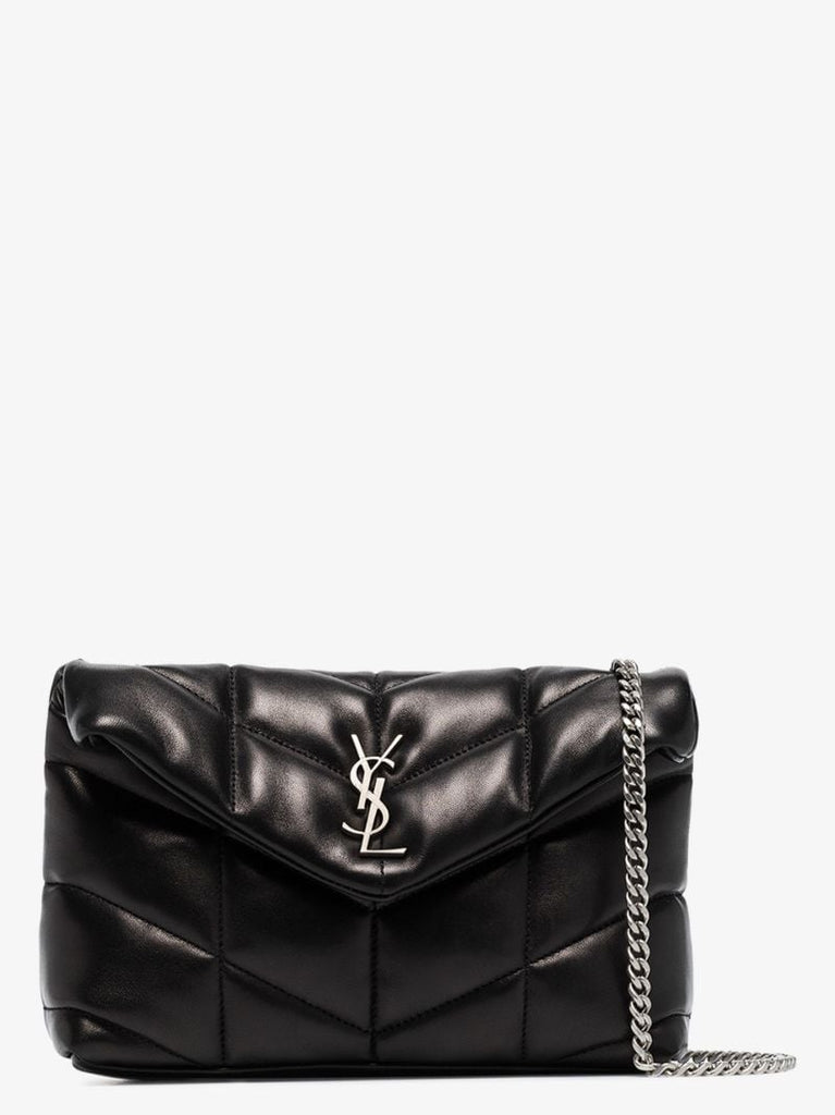 Black Loulou Puffer Toy Leather Shoulder Bag