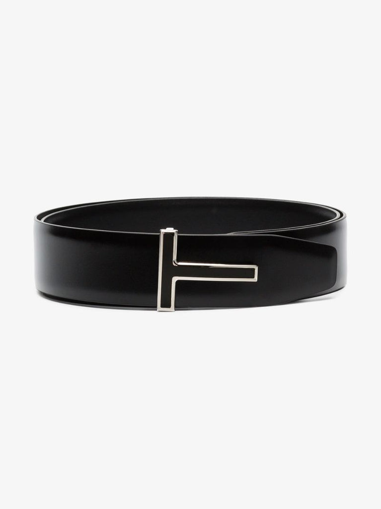 Black Reversible Leather Belt