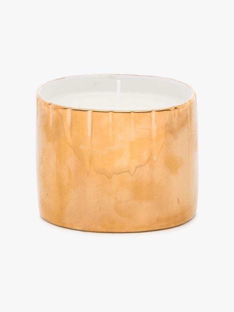 Gold Tone Lito Candle