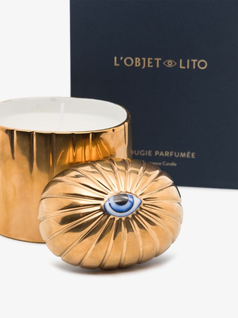 Gold Tone Lito Candle