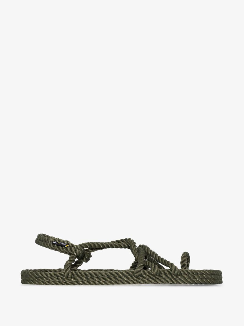 Green Toe Joe Rope Sandals