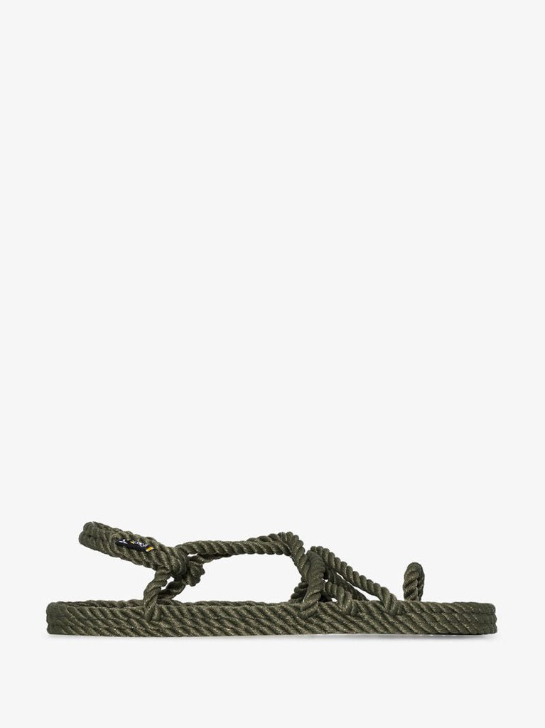 Green Toe Joe Rope Sandals