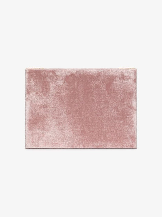 Pink Velvet Jewellery Box