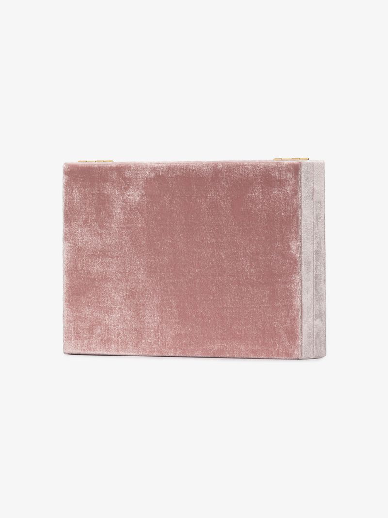 Pink Velvet Jewellery Box