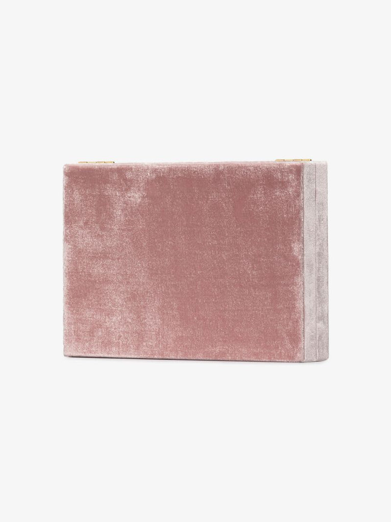Pink Velvet Jewellery Box