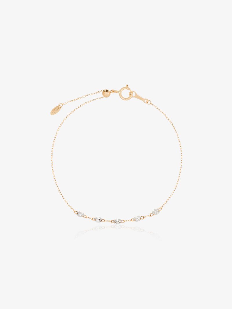 18k Yellow Gold Danae Diamond Bracelet