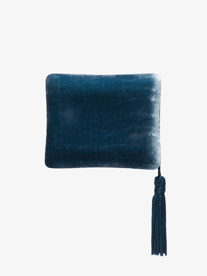 Blue Velvet Jewellery Box
