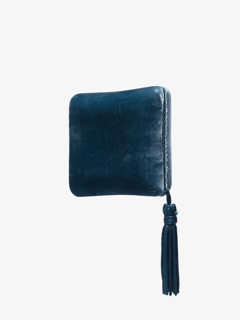 Blue Velvet Jewellery Box