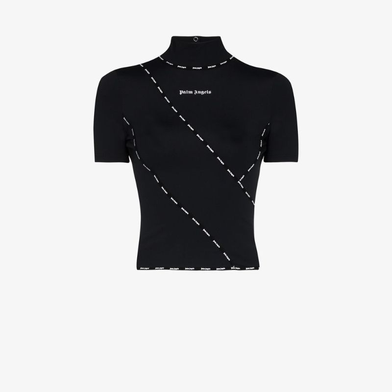 Logo Tape Cut-out Top