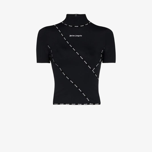 Logo Tape Cut-out Top